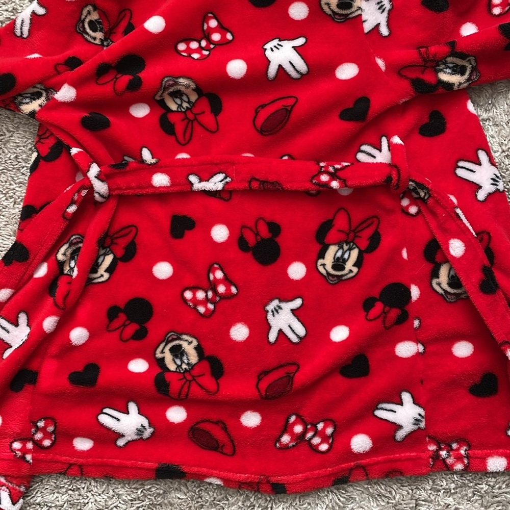 Girls Minnie Mouse Robe - Picture 8 of 8